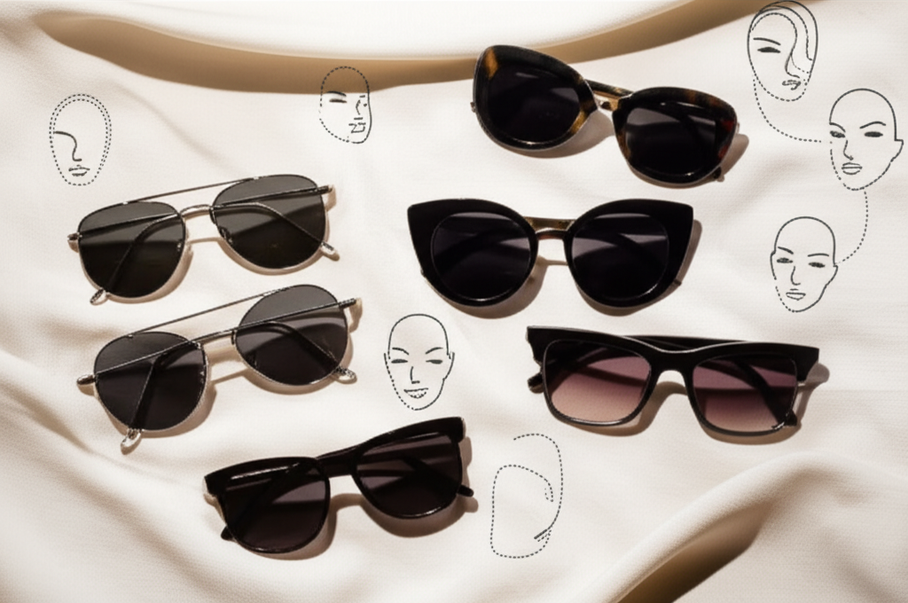 Sunglasses for different face shapes