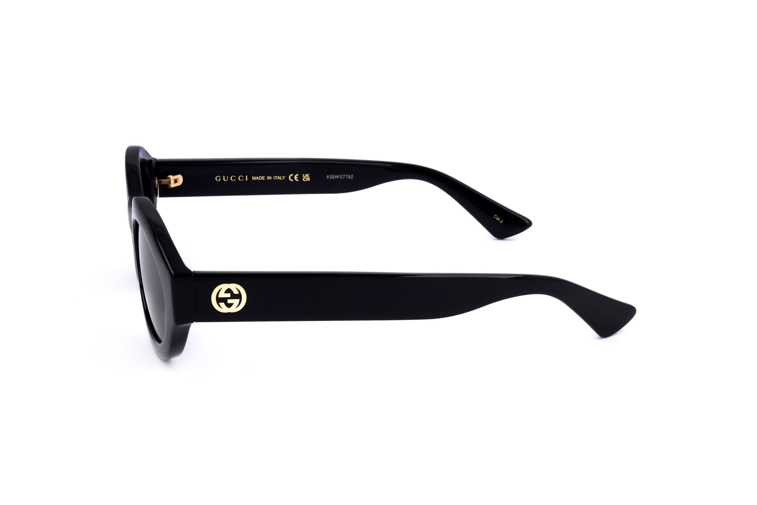 GUCCI - SUN GG1579S 001 NERO NERO GRIGIO 22 53-3